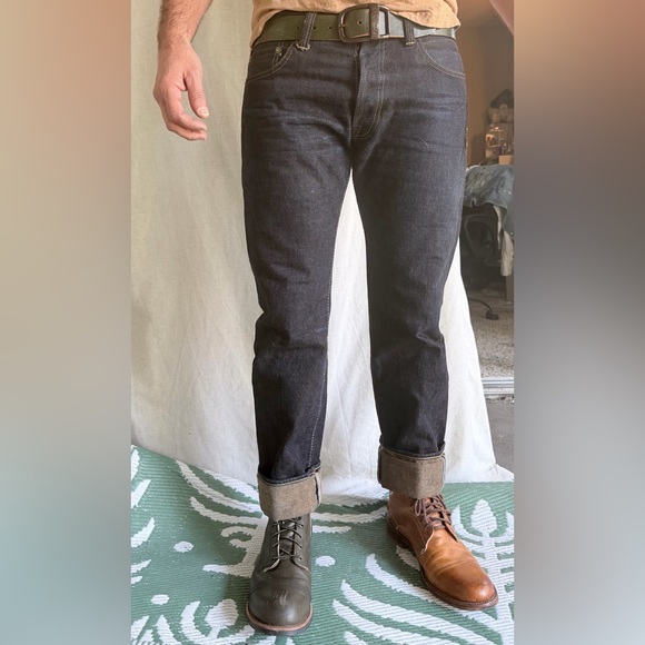 The strike gold Japanese selvedge jeans 17oz - Picture 2 of 16